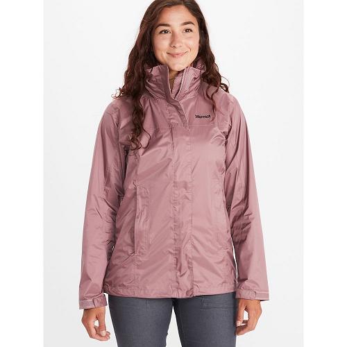 Marmot Rain Jacket Pink NZ - PreCip Eco Jackets Womens NZ971425